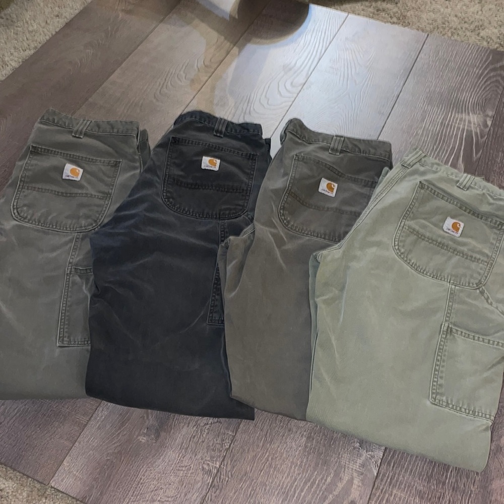 Vintage the Carhartt the Bundle size 33 x 34 lot of 4